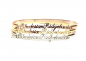 Preview: Bracelet RHODESIAN RIDGEBACK rosé couleur or