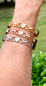 Preview: Armband Edelstahl  THE MOVE heartbeat rosé goldfarben