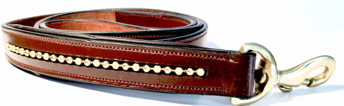 Laisse BUBBLE marron