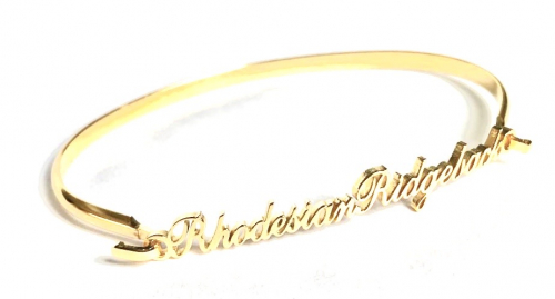 Armband RHODESIAN RIDGEBACK goldfarben