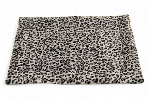 PLD Fur Ice Blue Leo/Kunstleder