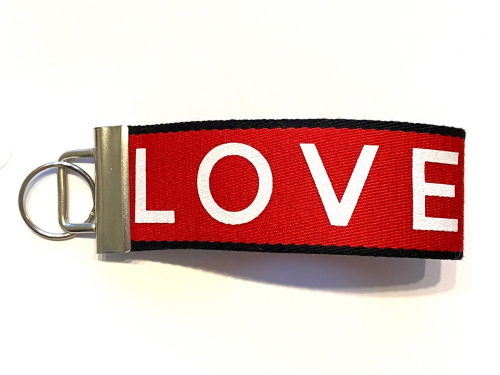 Schlüsselanhänger LOVE GIFT Red