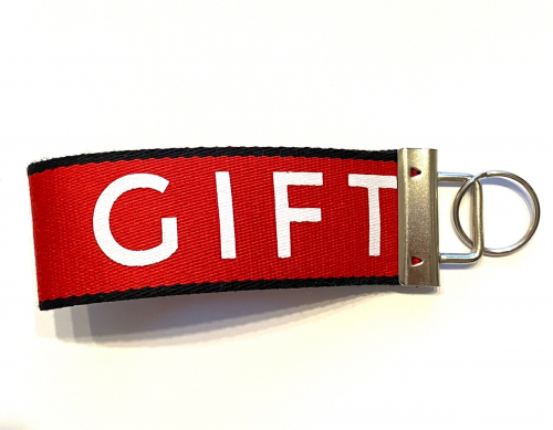 Schlüsselanhänger LOVE GIFT Red