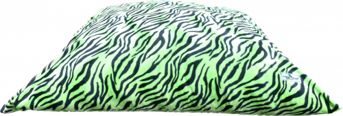 Velboa Zebra Punk Grün