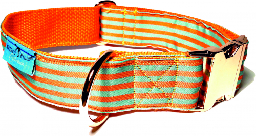Ligne orange / turquoise