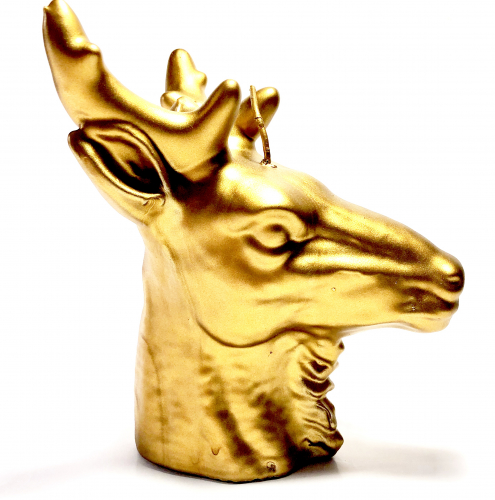 Engels Kerzen® DEER gold matt