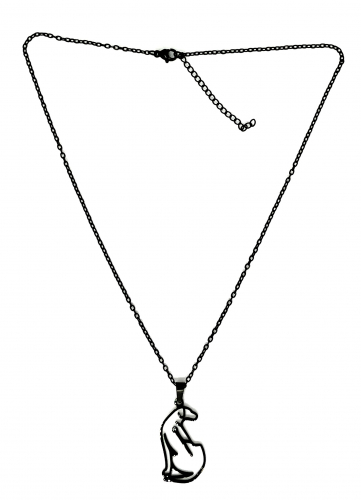 Collier KEEP CALM Couleurs noir *Nouvelle couleur*