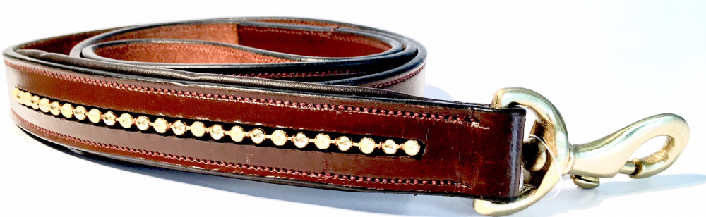 Laisse BUBBLE marron
