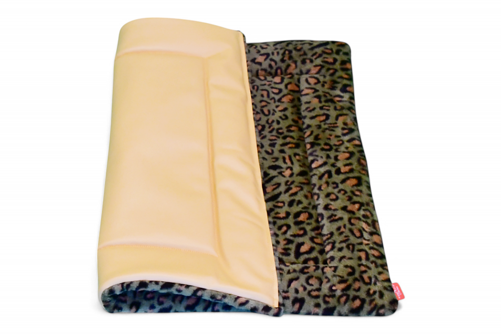 PLD Fur Green Leo/Kunstleder