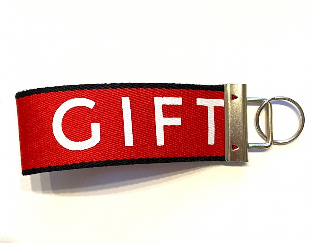 Schlüsselanhänger LOVE GIFT Red