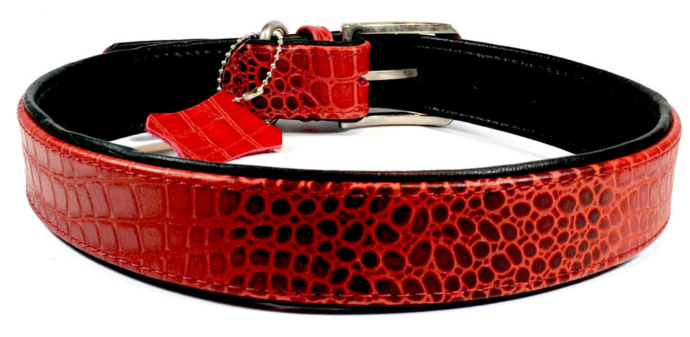 CROCO Collar rouge